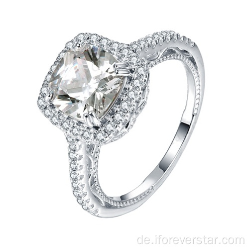 Brandneue Moissanite Ring Eheringe